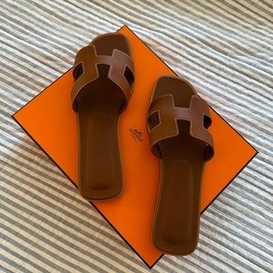 Hermes Oran Sandals